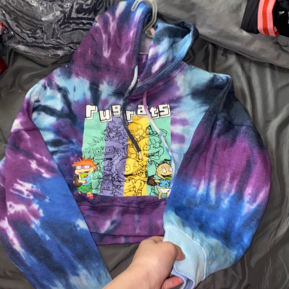 cropped rugrats sweatshirt